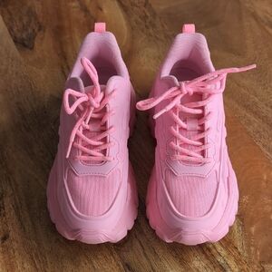 Dream Pairs Pink Women's Sneakers 6 Comfortable Sporty